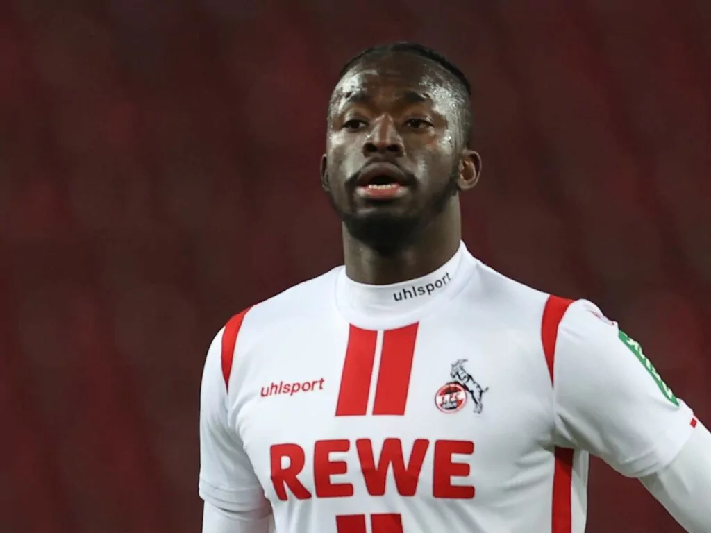 Toll Arokodare im Trikot des 1. FC Köln