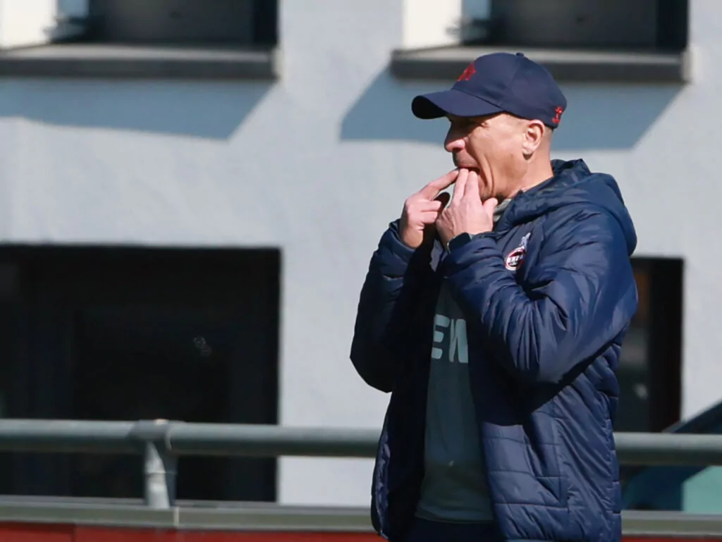 Gerhard Struber beim Training des 1. FC Köln