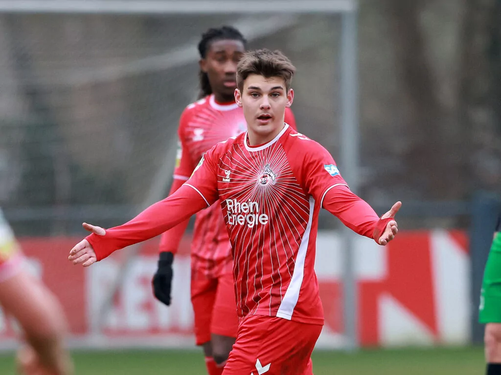 Patrik Kristal im Trikot des 1. FC Köln