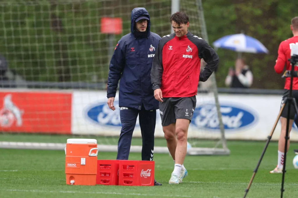 Joel Schmied verletzt sich beim Mannschaftstraining