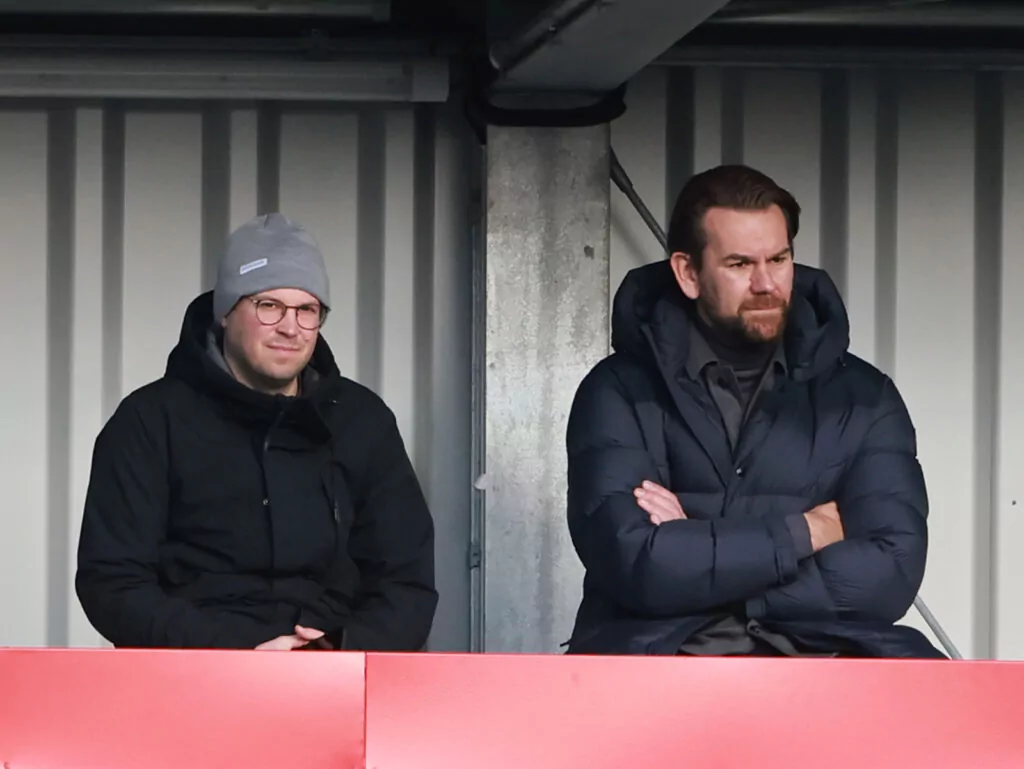 Martin Schulz und Thomas Kessler beim Training des 1. FC Köln
