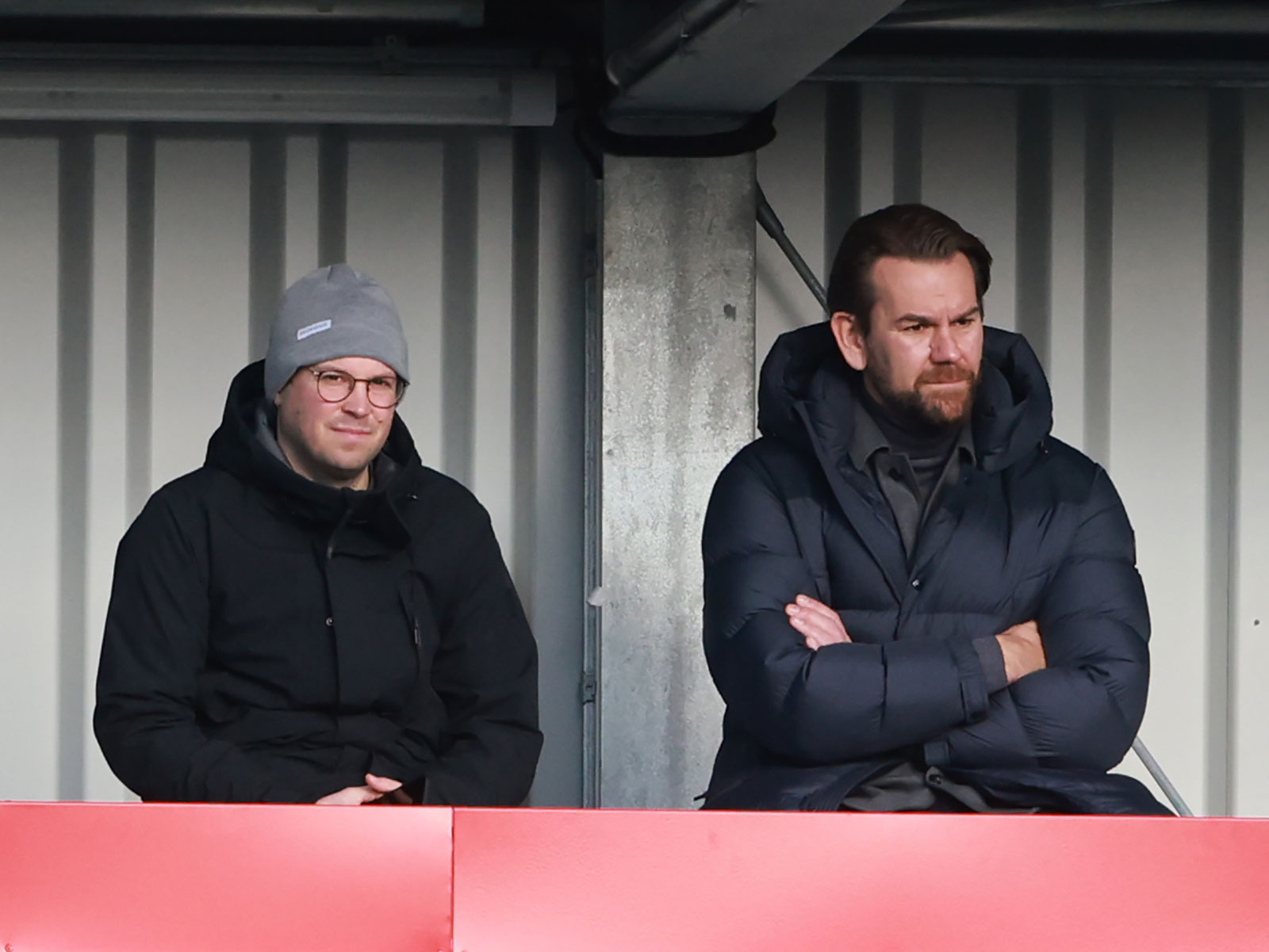 Martin Schulz und Thomas Kessler beim Training des 1. FC Köln