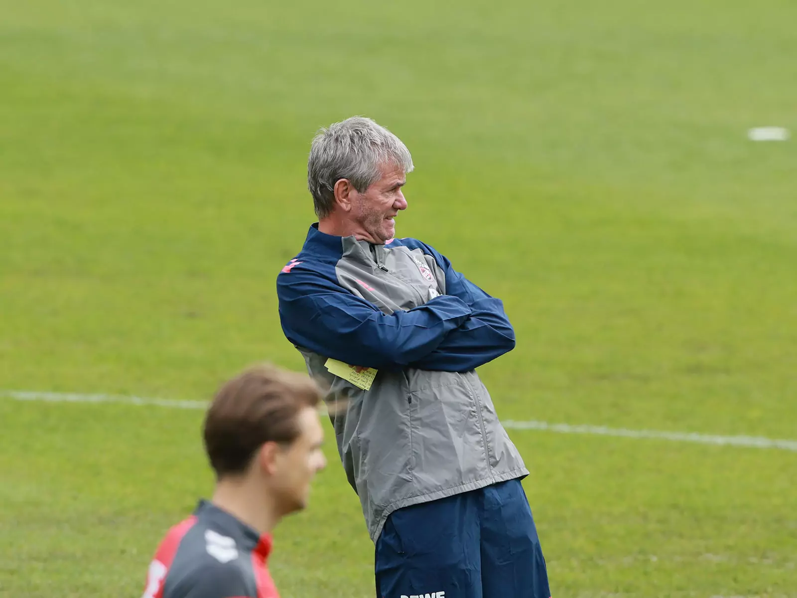 Friedhelm Funkel beim Training des 1. FC Köln