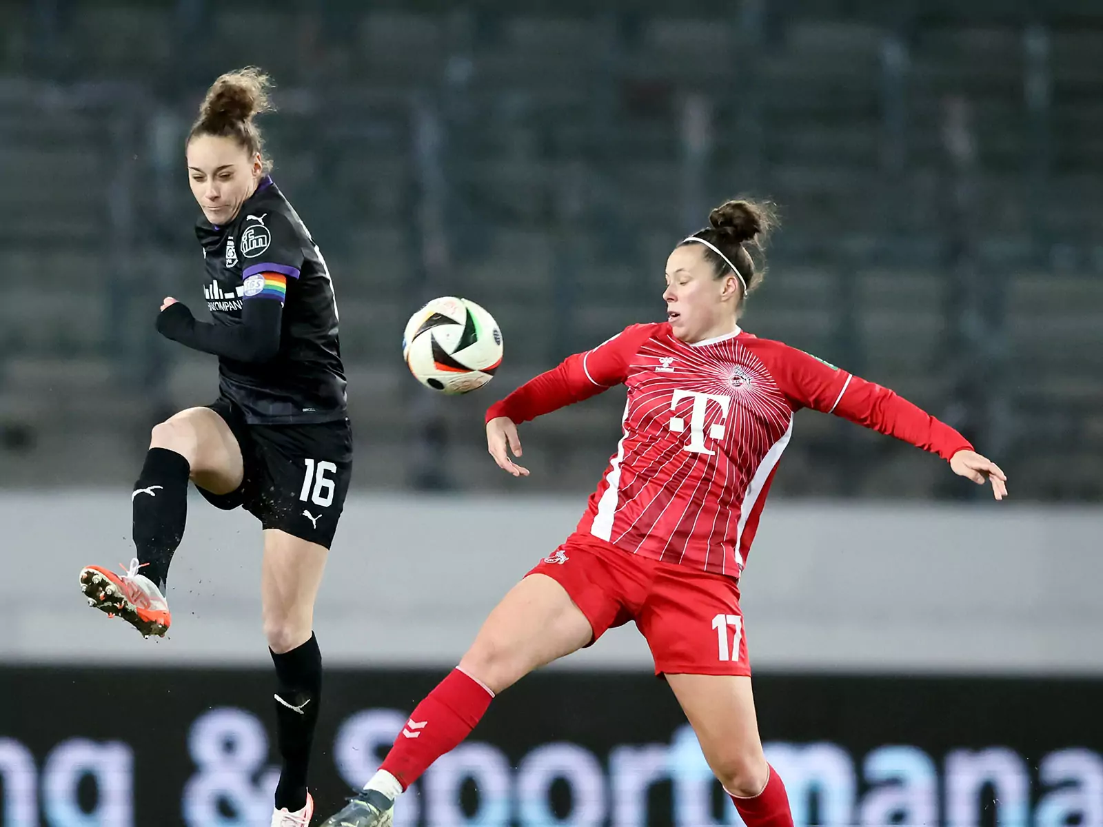 Nicole Billa im Spiel gegen Essen