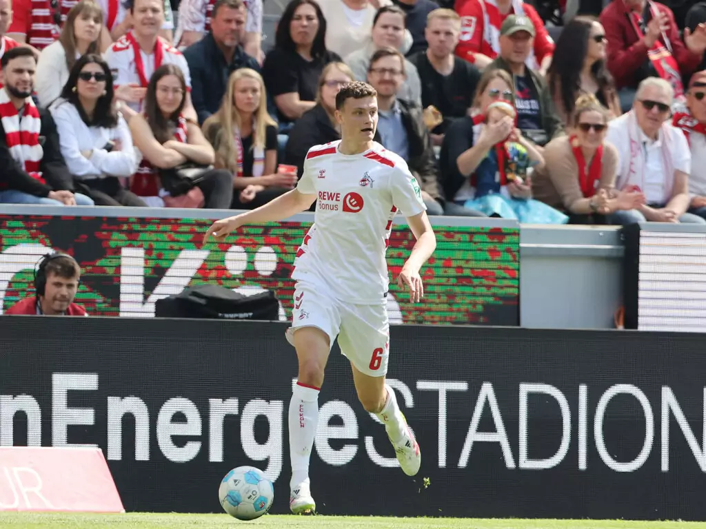 Eric Martel im Spiel des 1. FC Köln