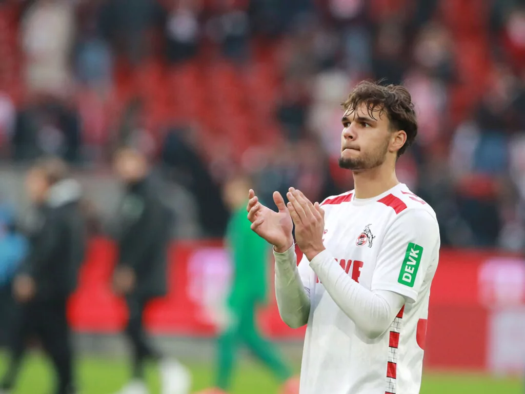 Max Finkgräfe im Trikot des 1. FC Köln