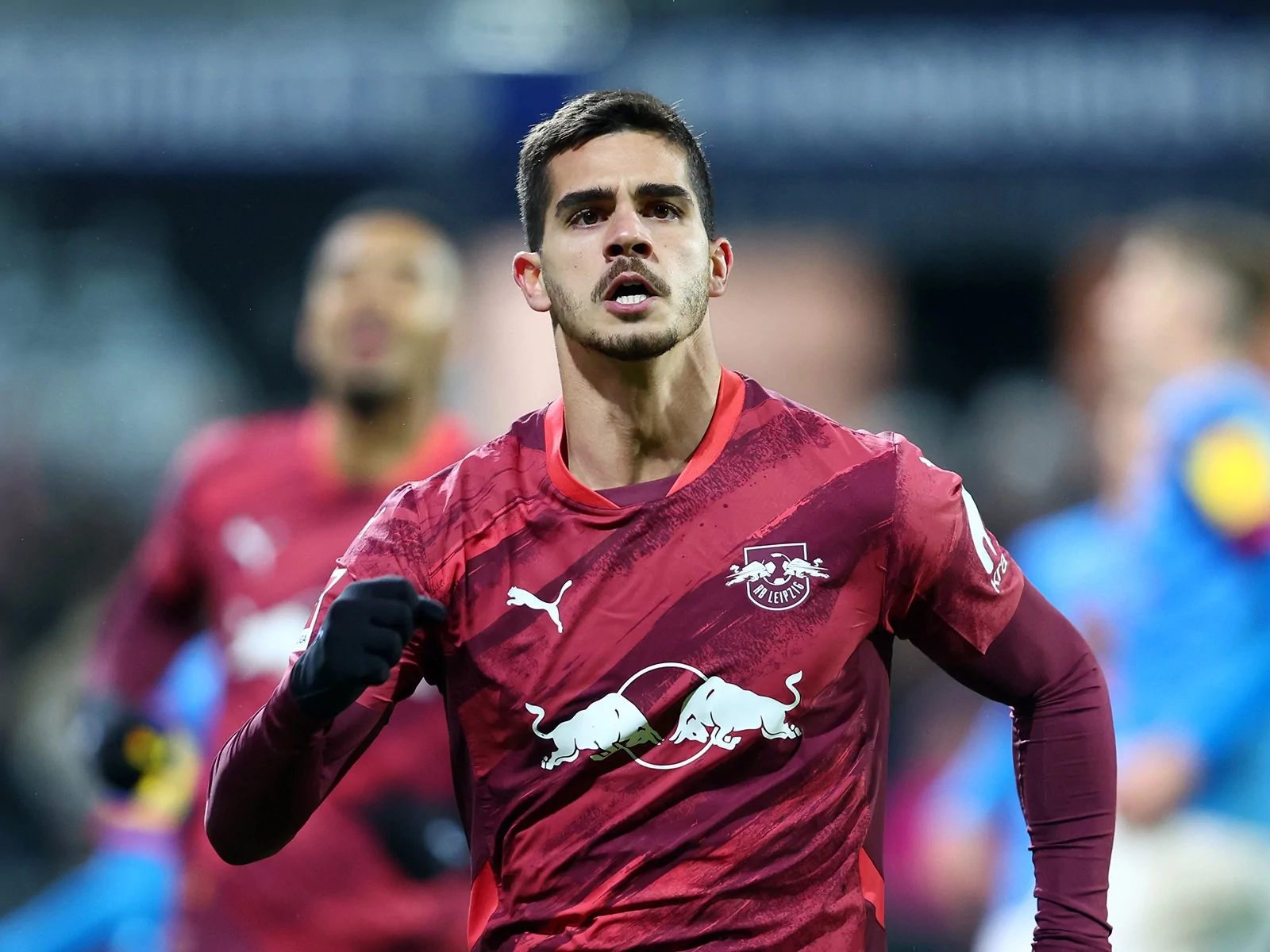 Andre  Silva spielt für RB  Leipzig