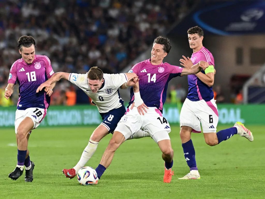 Die DFB-Auswahl im EM-Finale gegen England