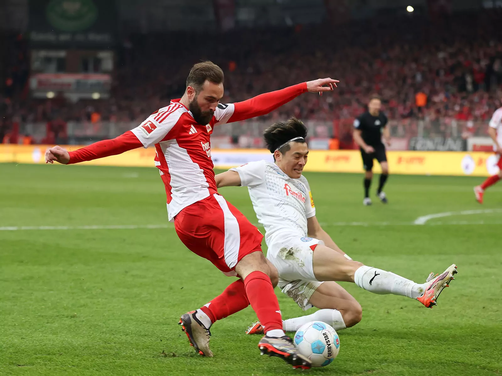 Lucas Tousart im Zweikampf