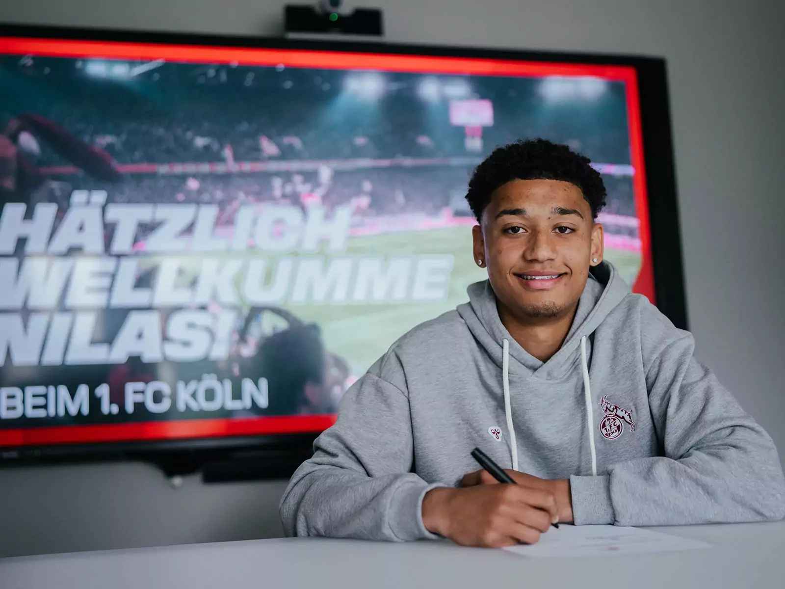Nilas Yacobi spielt kommende Saison für die U21 des 1. FC Köln