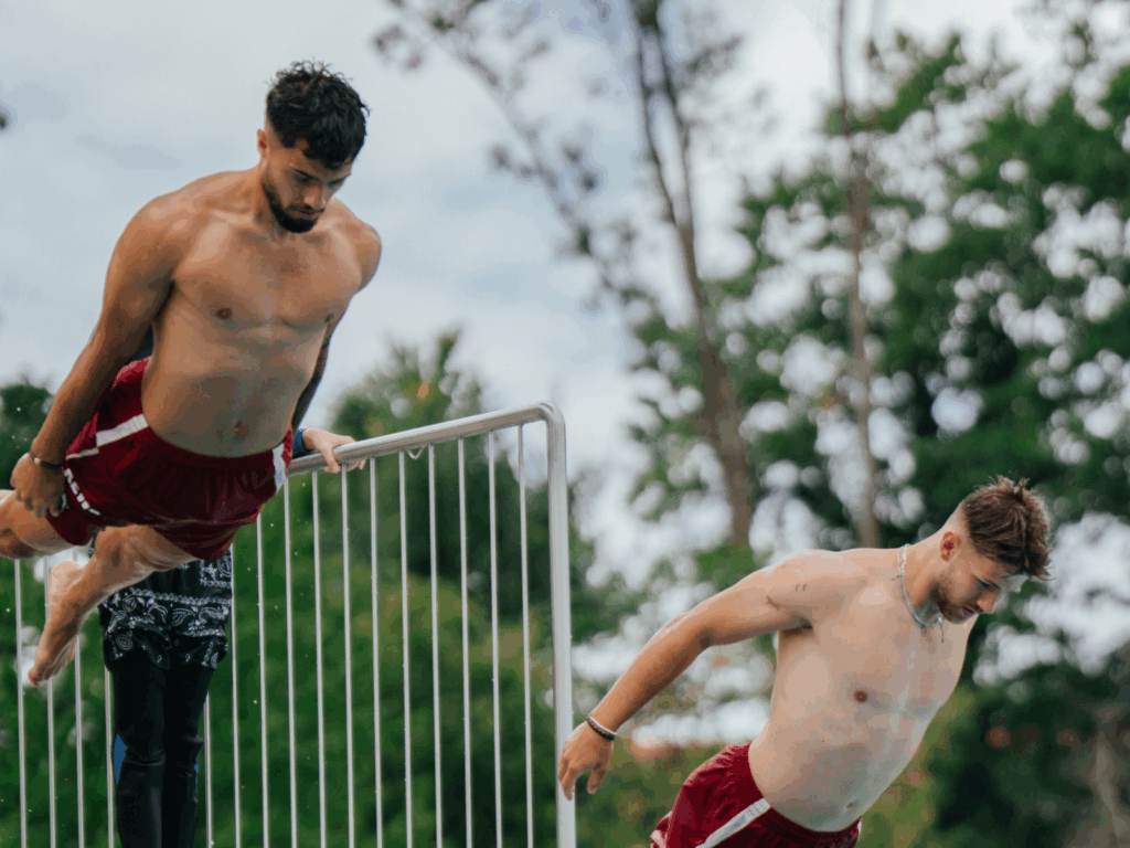 Jusuf Gazibegovic und Jan Thielmann vom 1. FC Köln