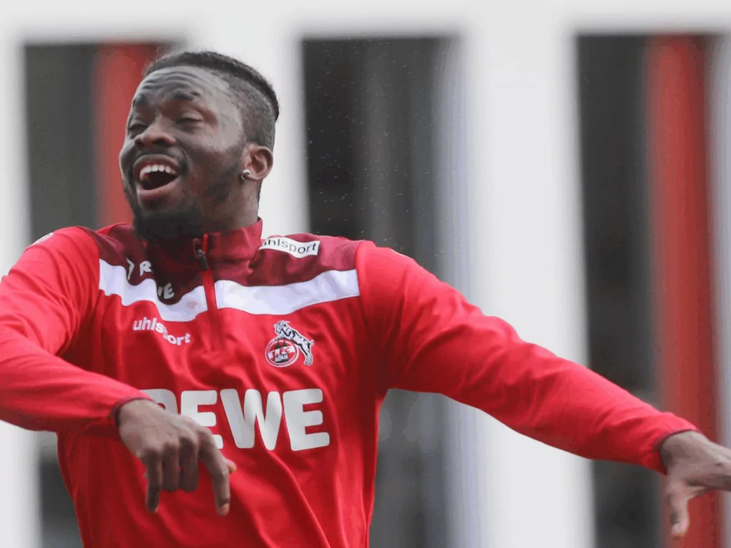 Tolu Arokodare beim Training des 1. FC Köln in der Saison 2020/21
