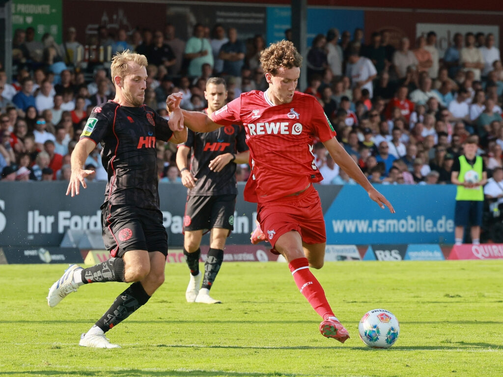 Luca Waldschmidt im Testspiel gegen Fortuna Köln