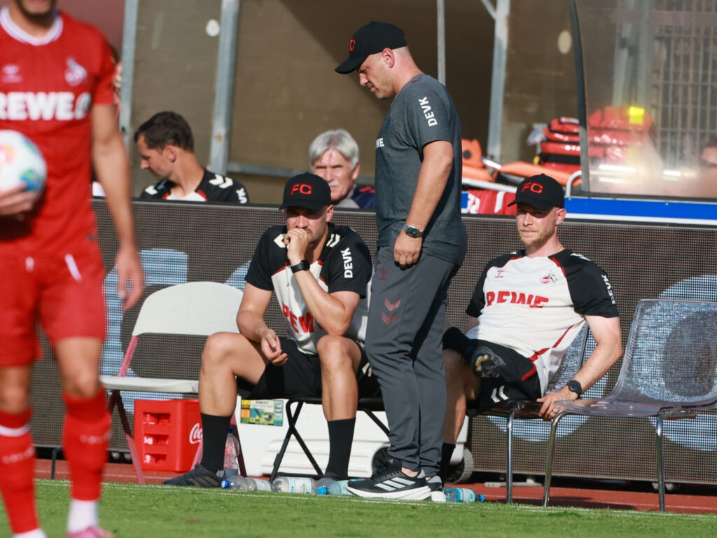 Lukas Kwasniok im Testspiel gegen Fortuna Köln