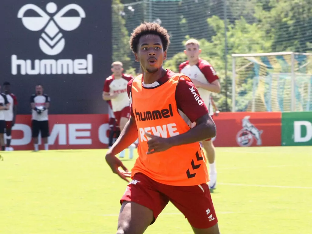 Youssoupha Niang im Kölner Trainingslager