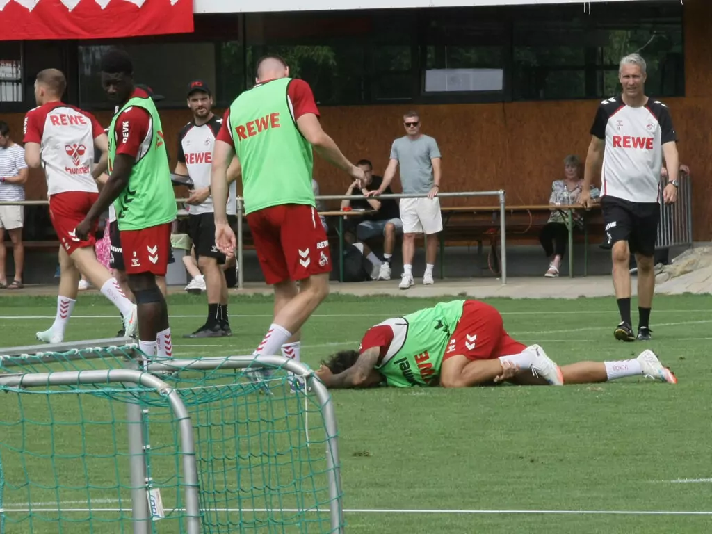 Julian Pauli verletzt sich beim Training in Bad Waltersdorf