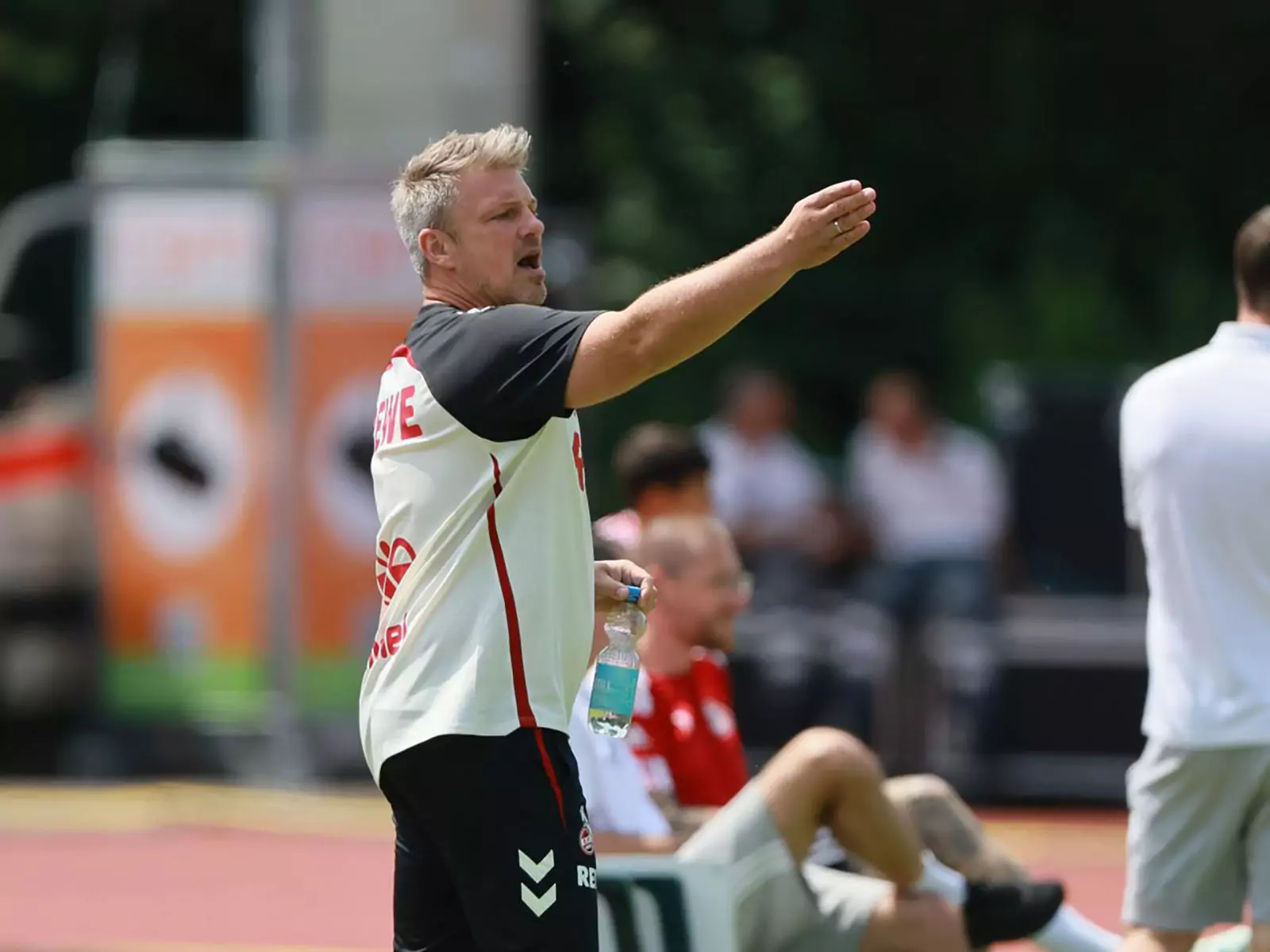 Lukas Kwasnok bei seinem ersten Testspiel für den 1. FC Köln
