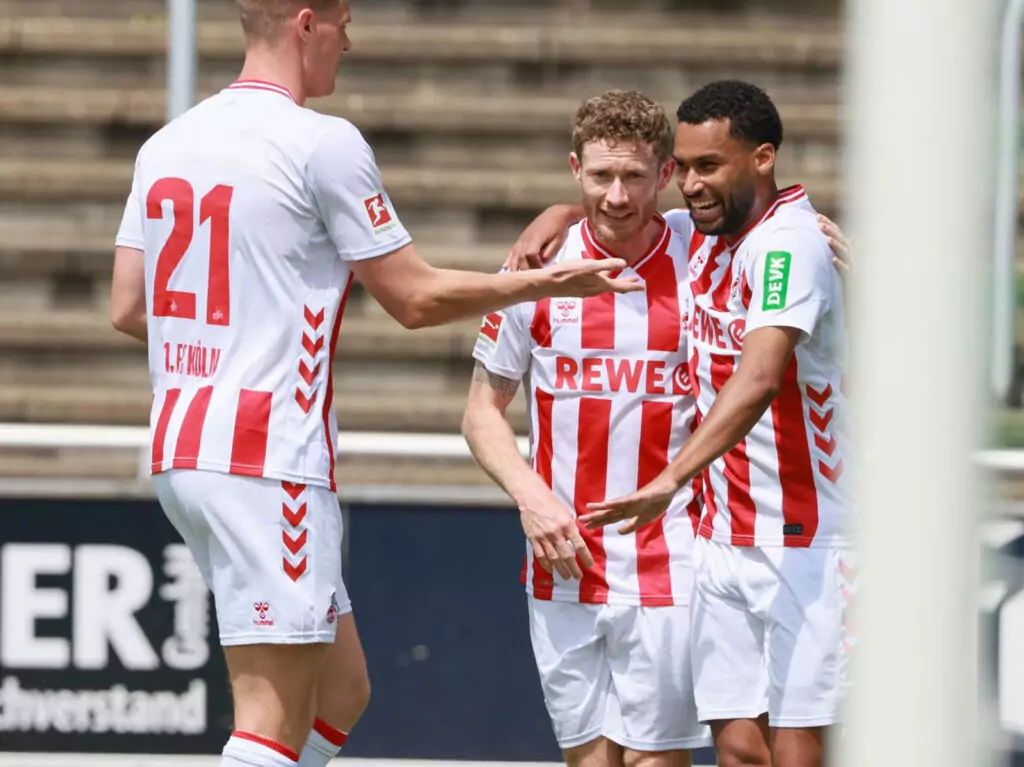 Florian Kainz und Linton Maina überzeugten im ersten Testspiel