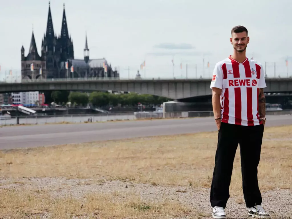 Tom Krauß, neuer Spieler des 1. FC Köln