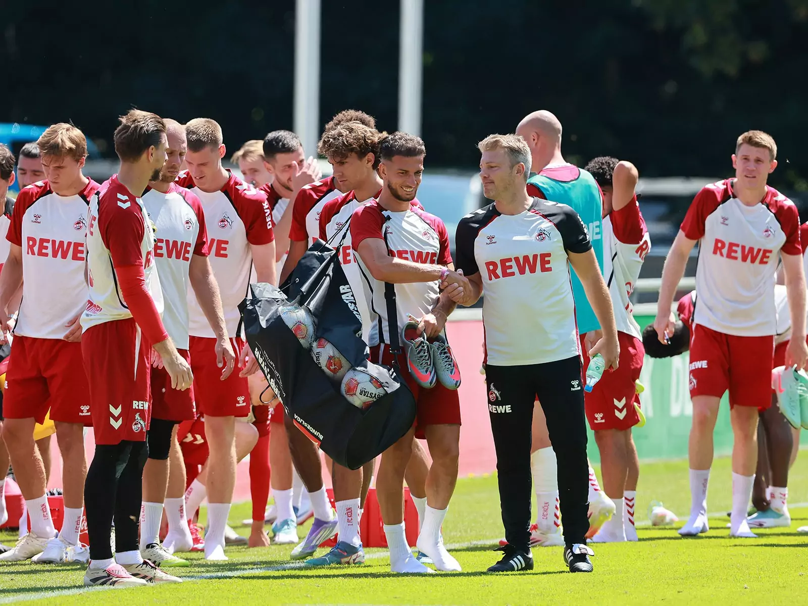Lukas Kwasniok und Leart Pacarada