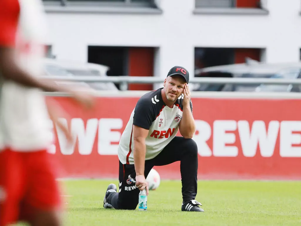 Lukas Kwasniok wirkt nachdenklich