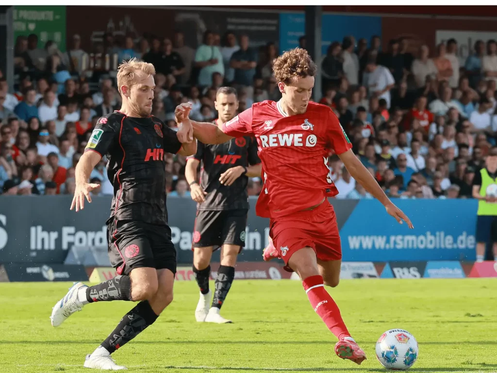 Luca Waldschmidt im Testspiel gegen Fortuna Köln