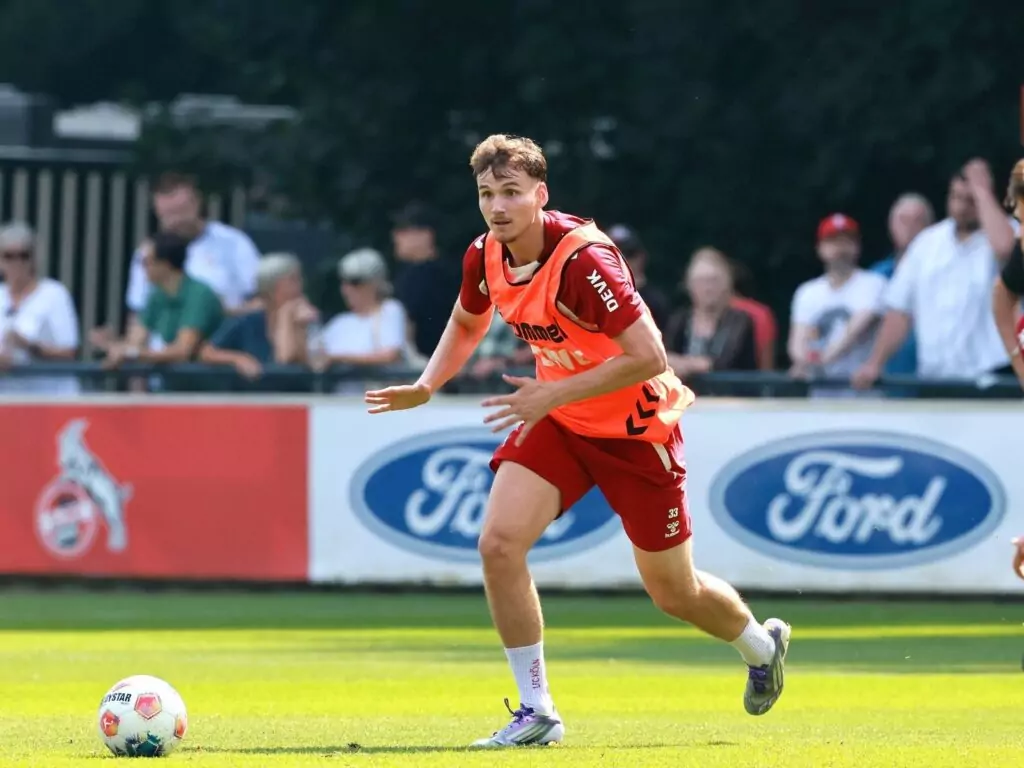 Rav van de Berg trainiert beim 1. FC Köln