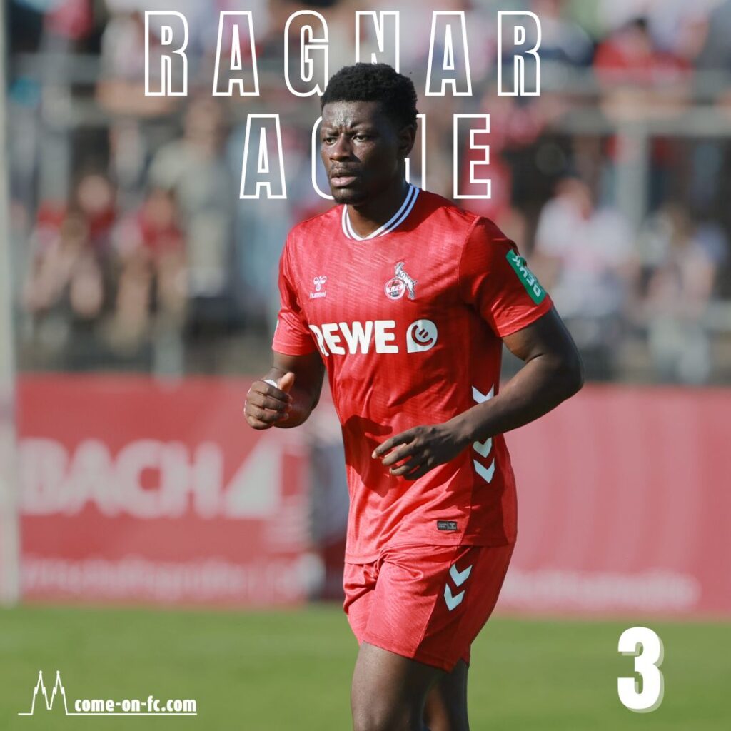 Ragnar Ache vom 1. FC Köln Einzelkritik Note 3