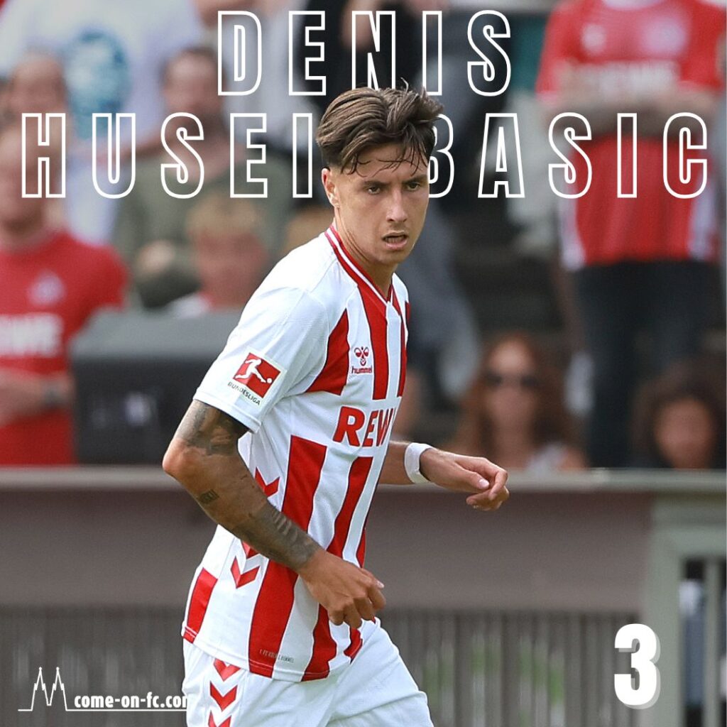 Denis Huseinbasic vom 1. FC Köln Einzelkritik Note 3