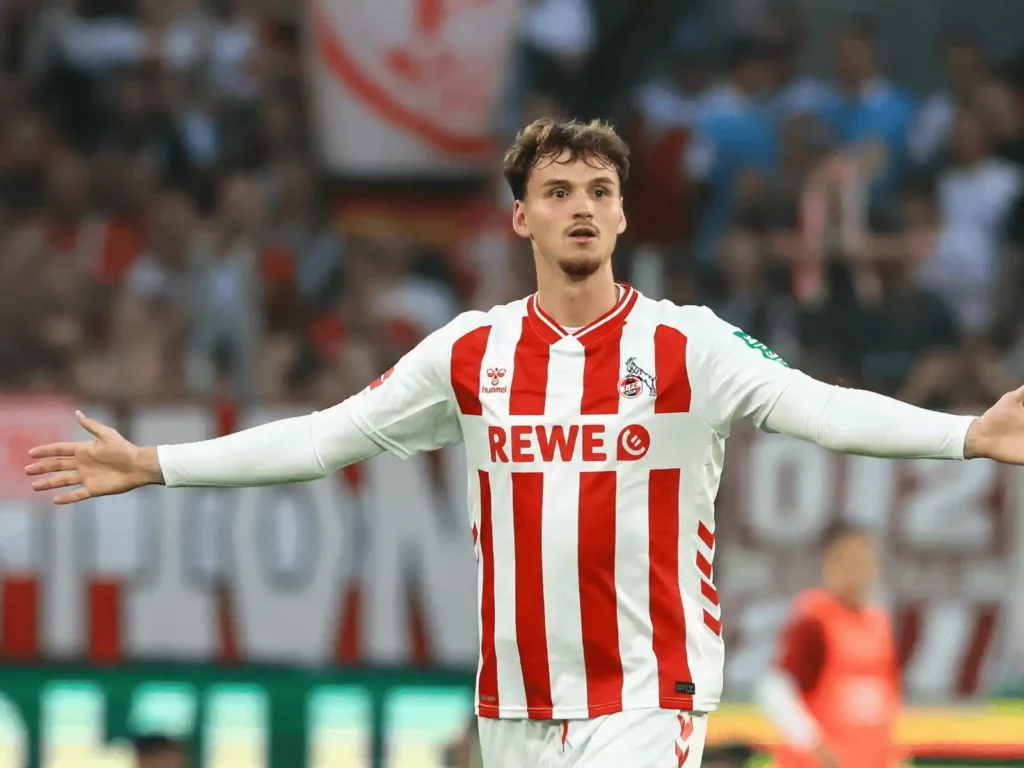 Rav van den Berg vom 1. FC Köln