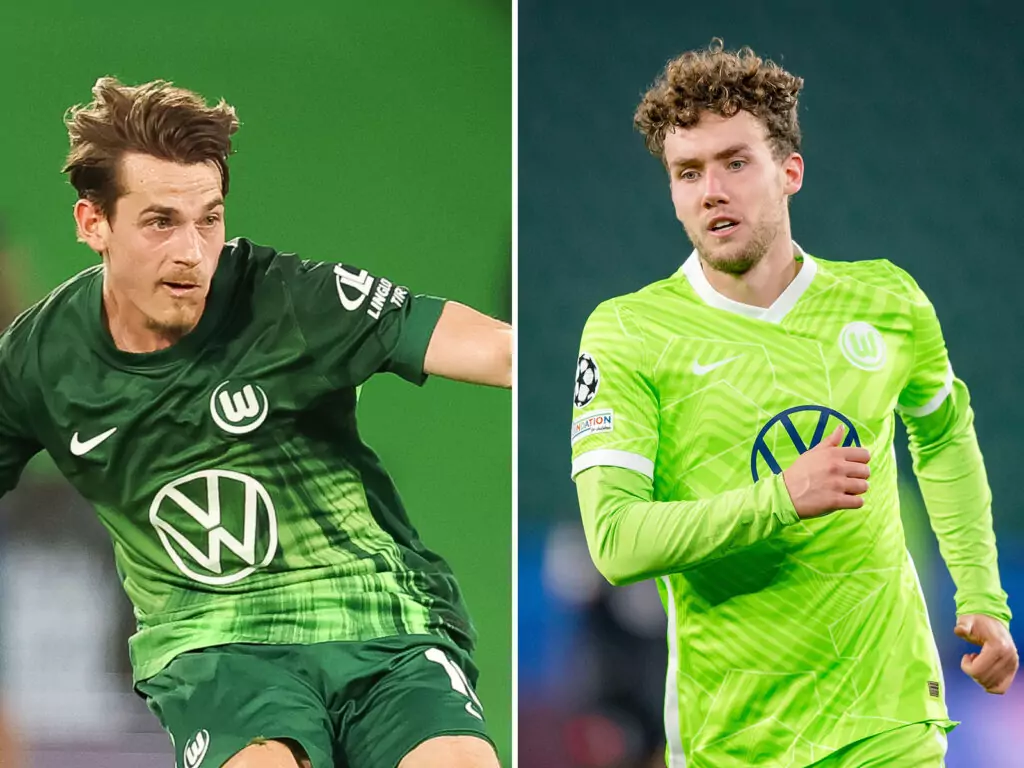 Jakub Kaminski und Luca Waldschmidt spielten beide in Wolfsburg