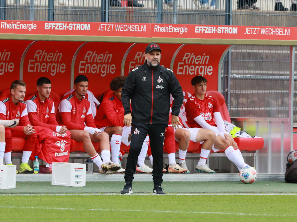 Evangelos Sbonias im Spiel gegen den FC Gütersloh