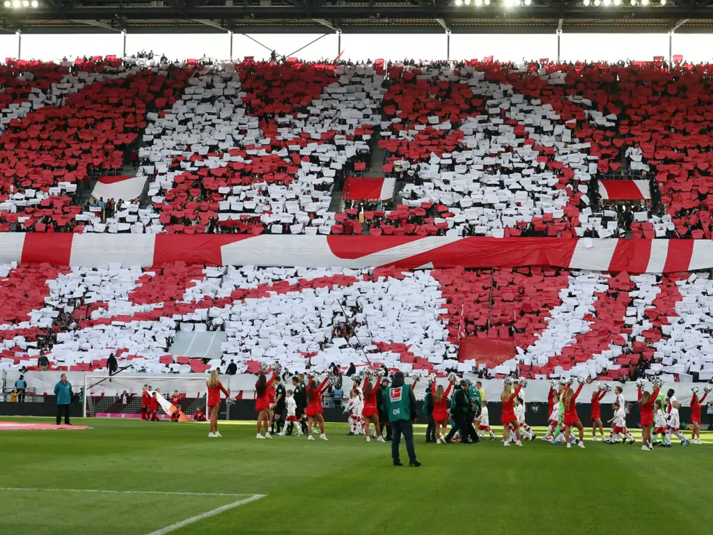 Choreo im Kölner Stadion