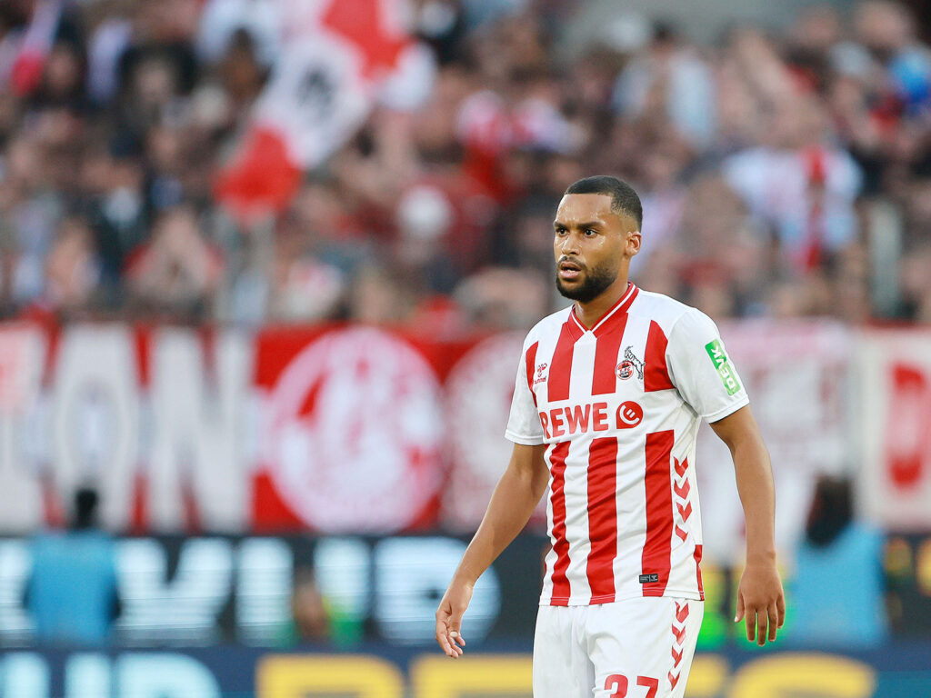 Linton Maina im Spiel gegen den VfB Stuttgart