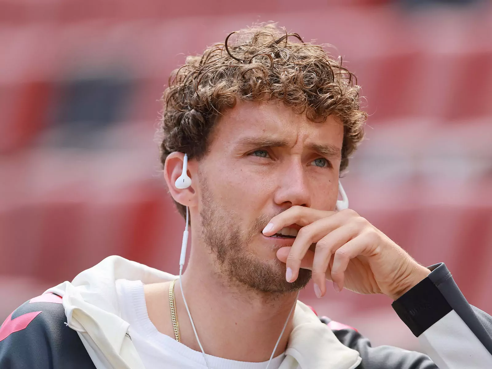 Luca Waldschmidt musste das Training am Mittwoch abbrechen