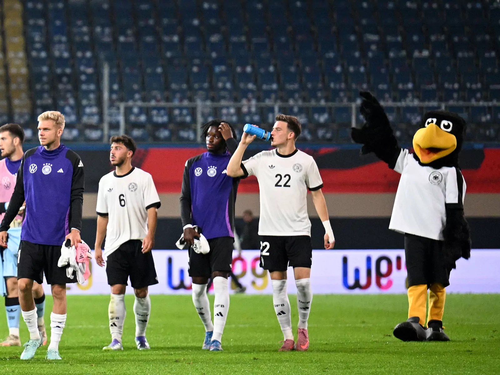 Said El Mala feiert mit der DFB-Auswahl einen Kantersieg