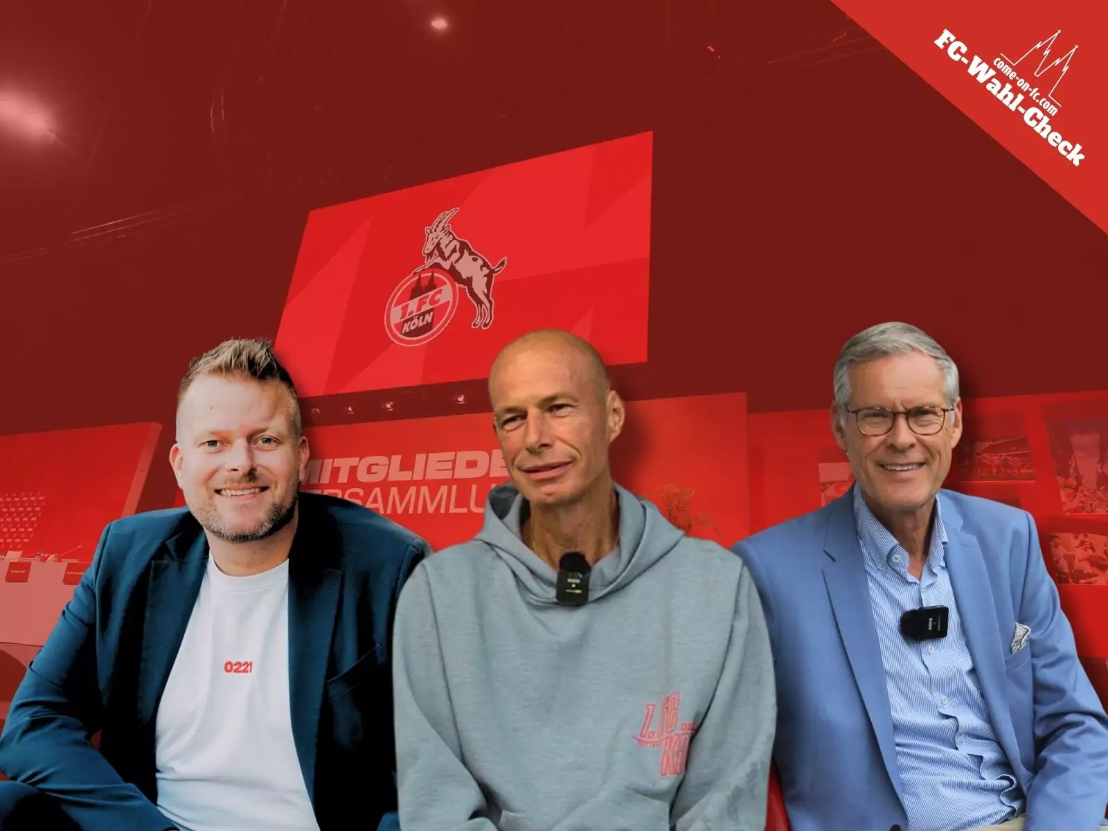 Wilke Stroman, Jörn Stobbe und Sven-Georg Adenauer