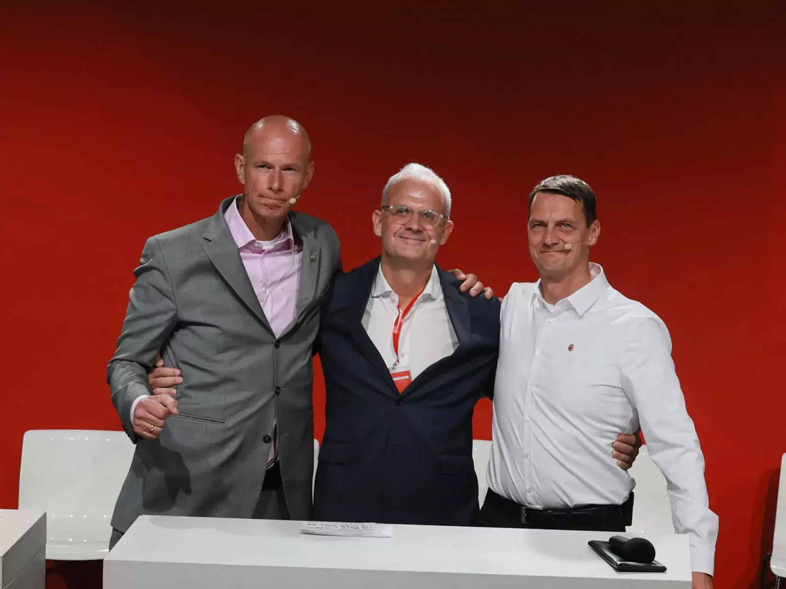 Das neue Vorstandsteam des 1. FC Köln: Jörn Stobbe, Jörg Alvermann und Ulf Sobek