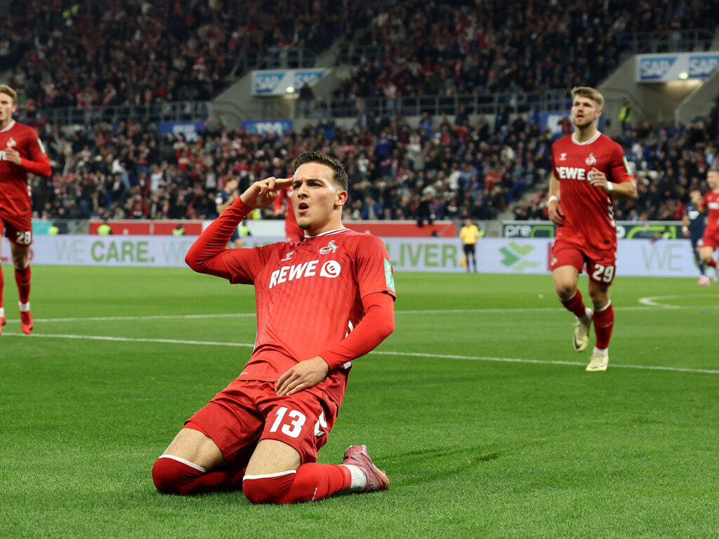 Said El Mala nach seinem Treffer gegen Hoffenheim