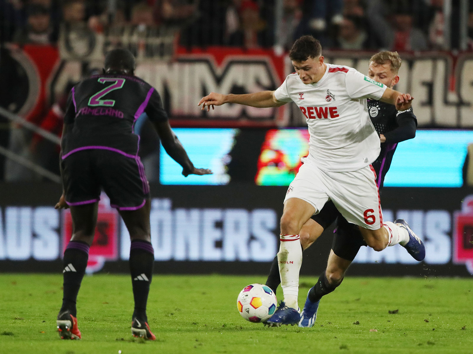 Eric Martel gegen den FC Bayern München