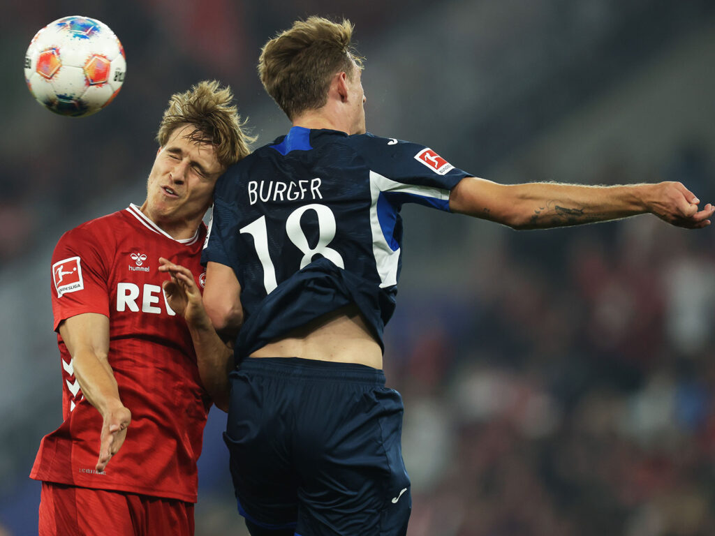 Timo Hübers im Duell gegen Hoffenheim