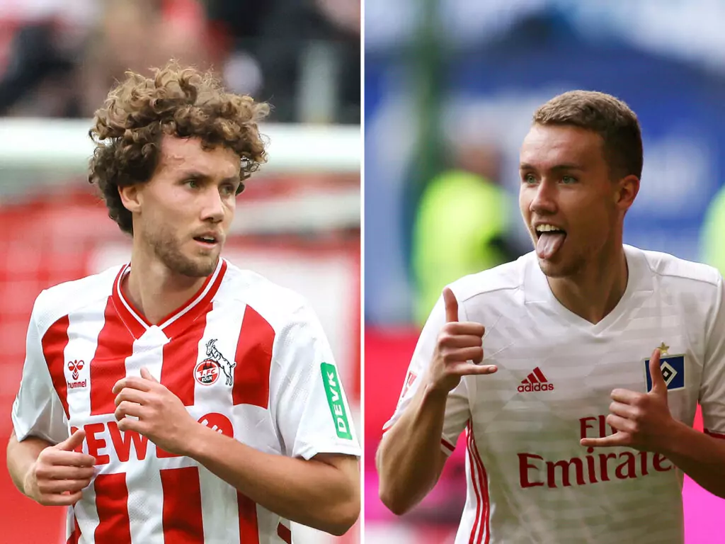 Luca Waldschmidt beim 1. FC Köln und als junger Spieler beim Hamburger SV