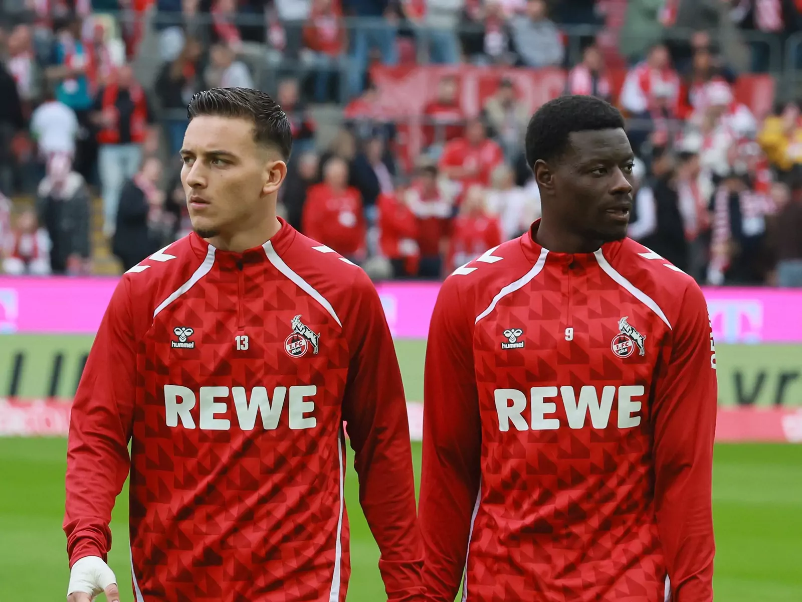 Am Sonntag gemeinsam in der Startelf? Said El Mala und Ragnar Ache