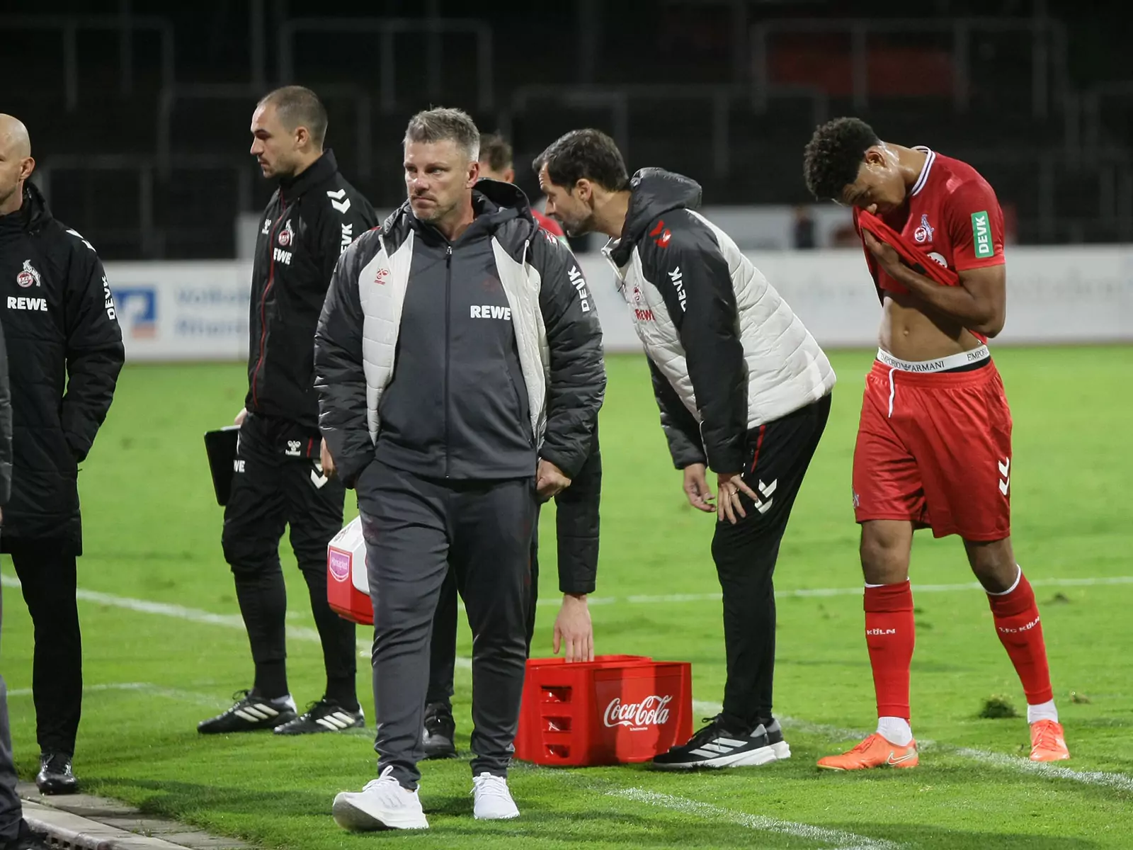 Lukas Kwasniok war mit der Leistung seiner Mannschaft nicht zufrieden