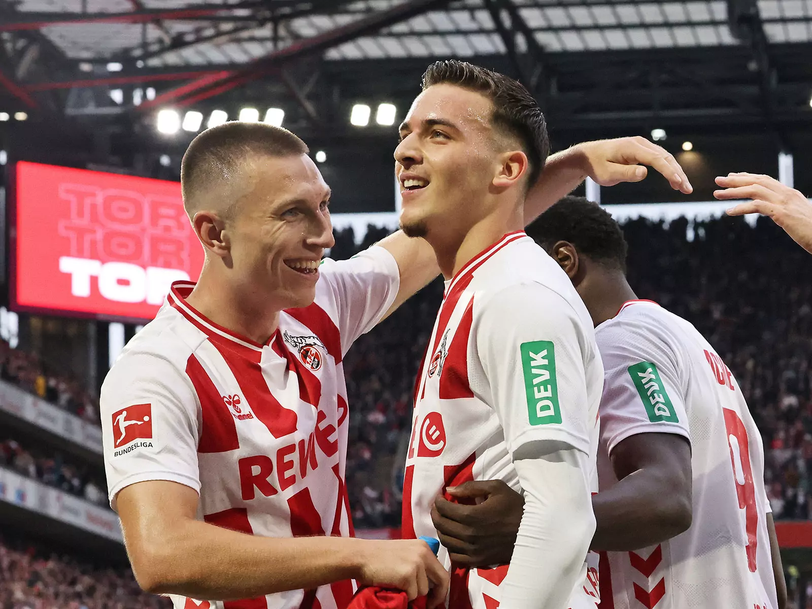 Said El Mala nach seinem Treffer gegen Augsburg