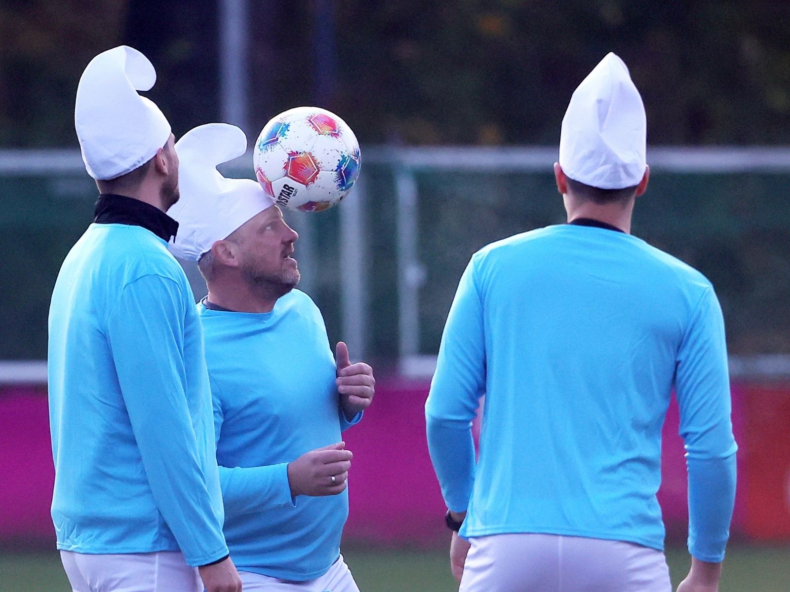 Lukas Kwasniok Karnevalstraining