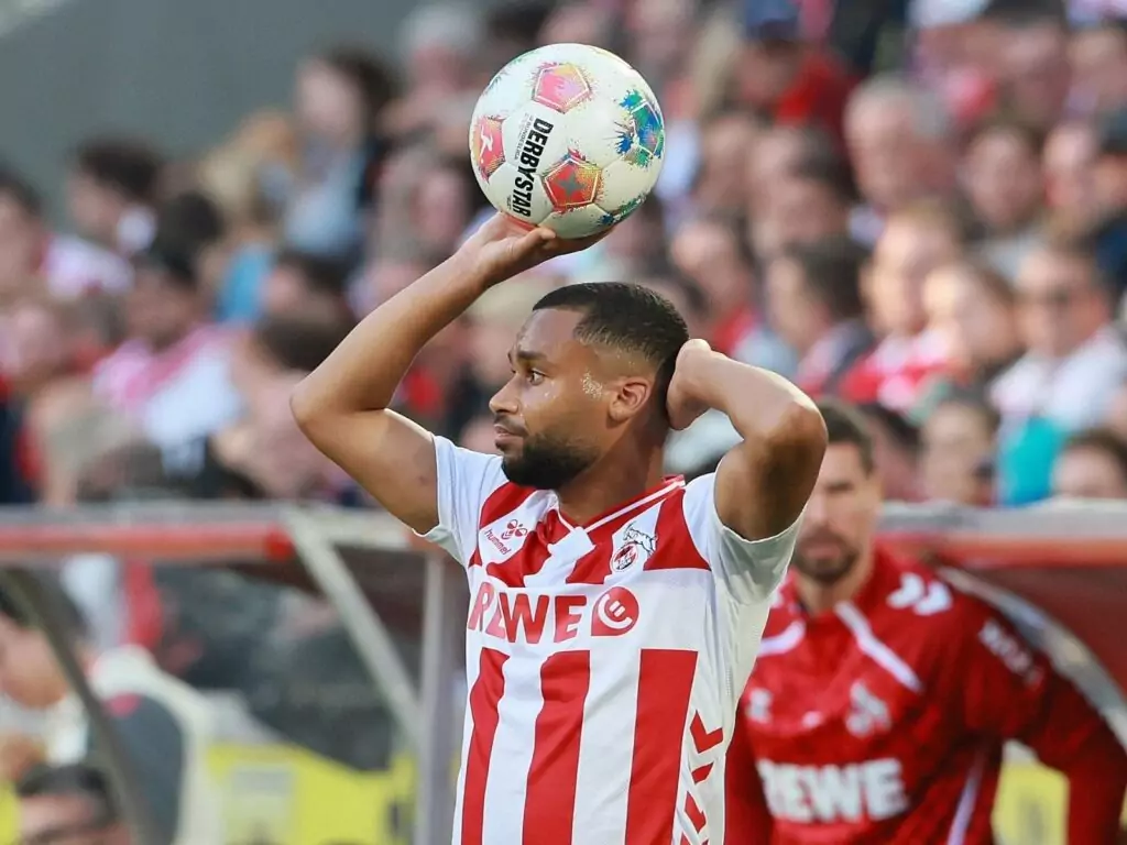 Linton Maina vom 1. FC Köln 