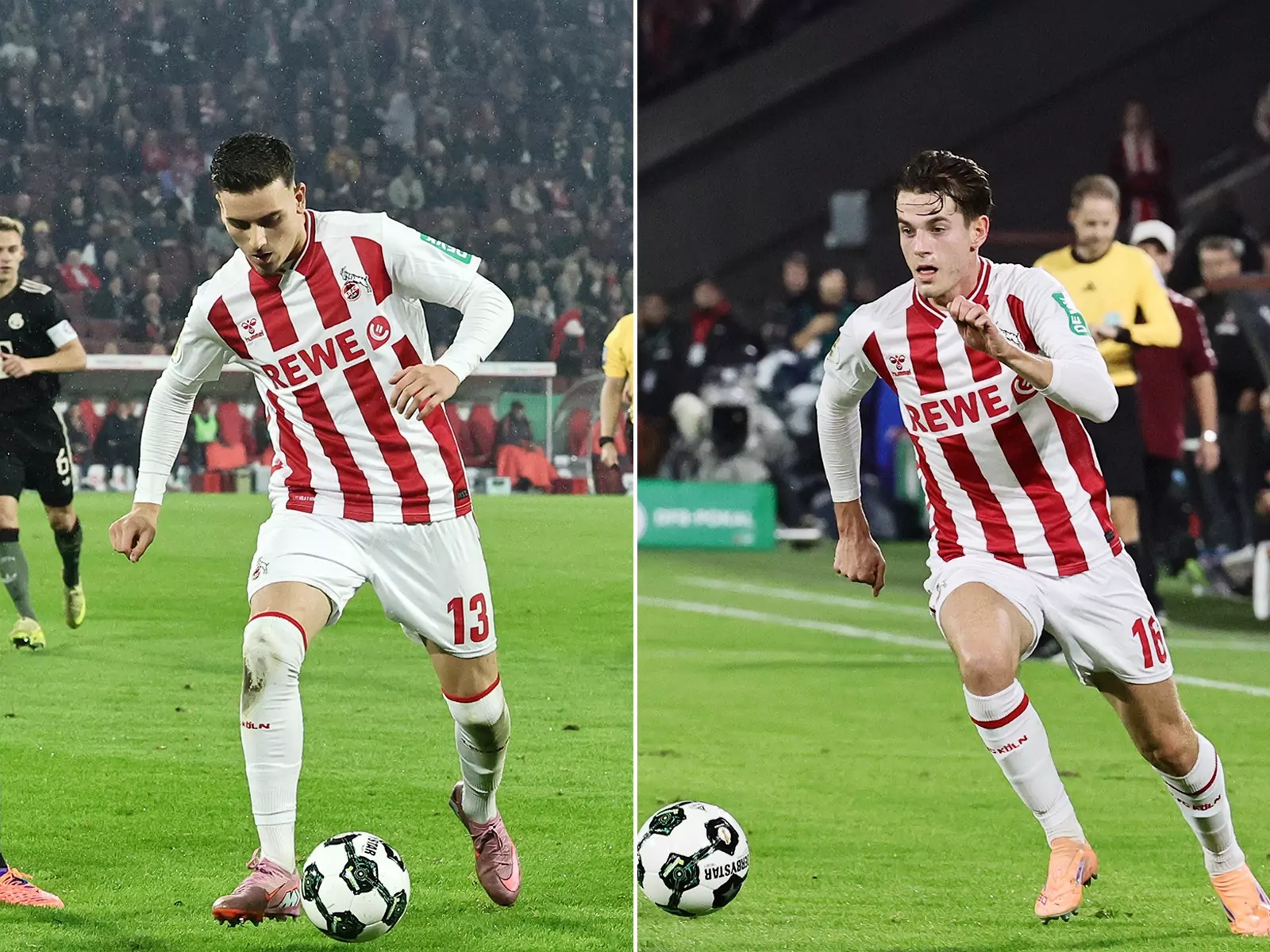 Said El Mala und Jakub Kaminski vom 1. FC Köln