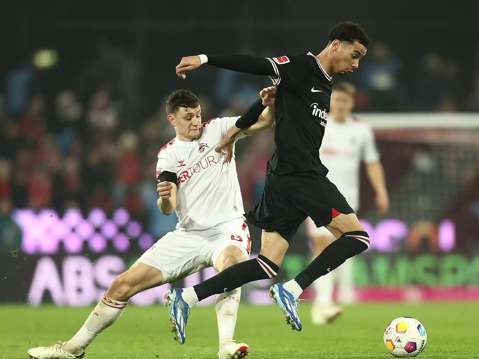 Eric Martel im Spiel für den 1. FC Köln gegen Eintracht Frankfurt