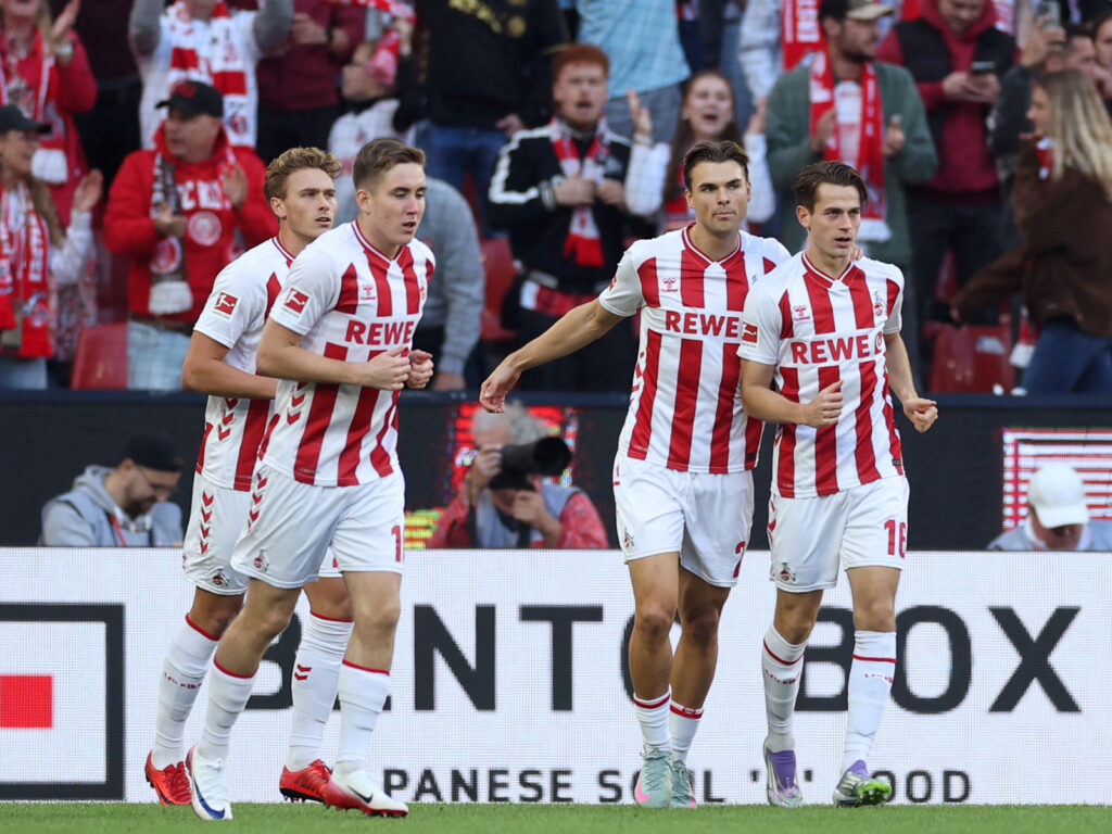 FC-Spieler jubeln nach einem Tor